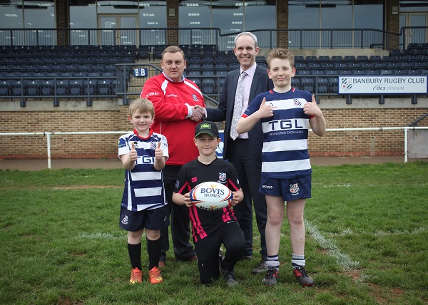 Budding rugby stars at Banbury festival boosted by housebuilder sponsorship